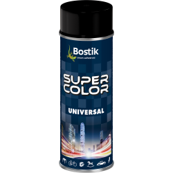 Bostik super color uni. czar. mat. RAL 9005 400 ml
